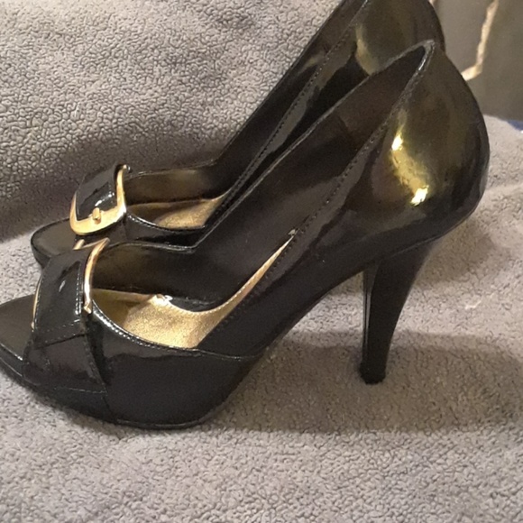 Delicious 4" heels open toe pumps - Picture 2 of 8